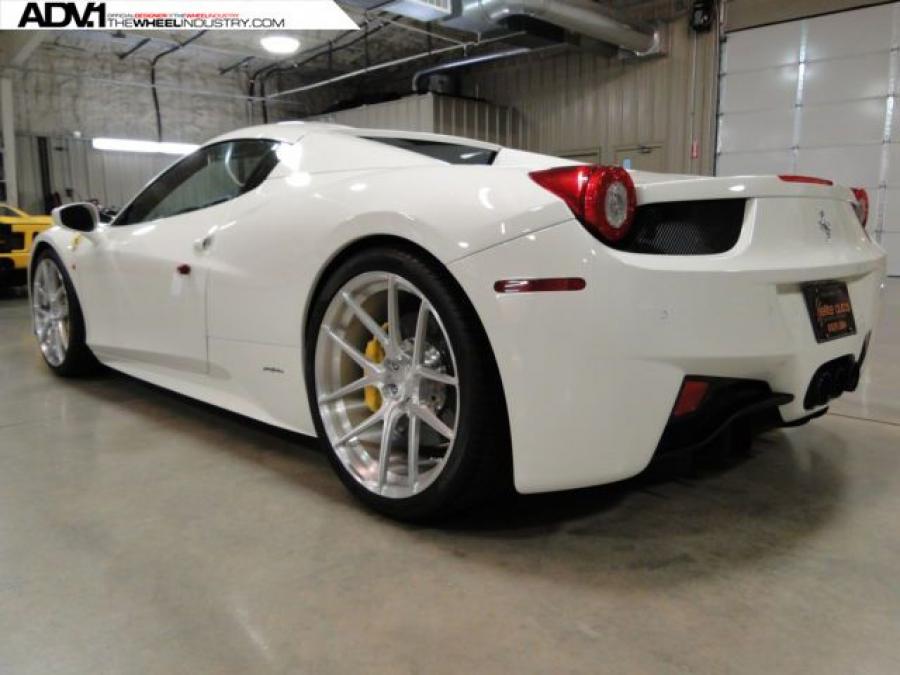  Ferrari 458 Italia on ADV.1 Wheels (ADV50MV1SL) 2015 года  (фото 10 из 16)